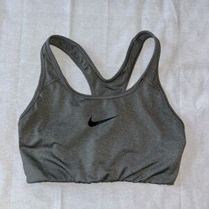 Small gray nike sports bra